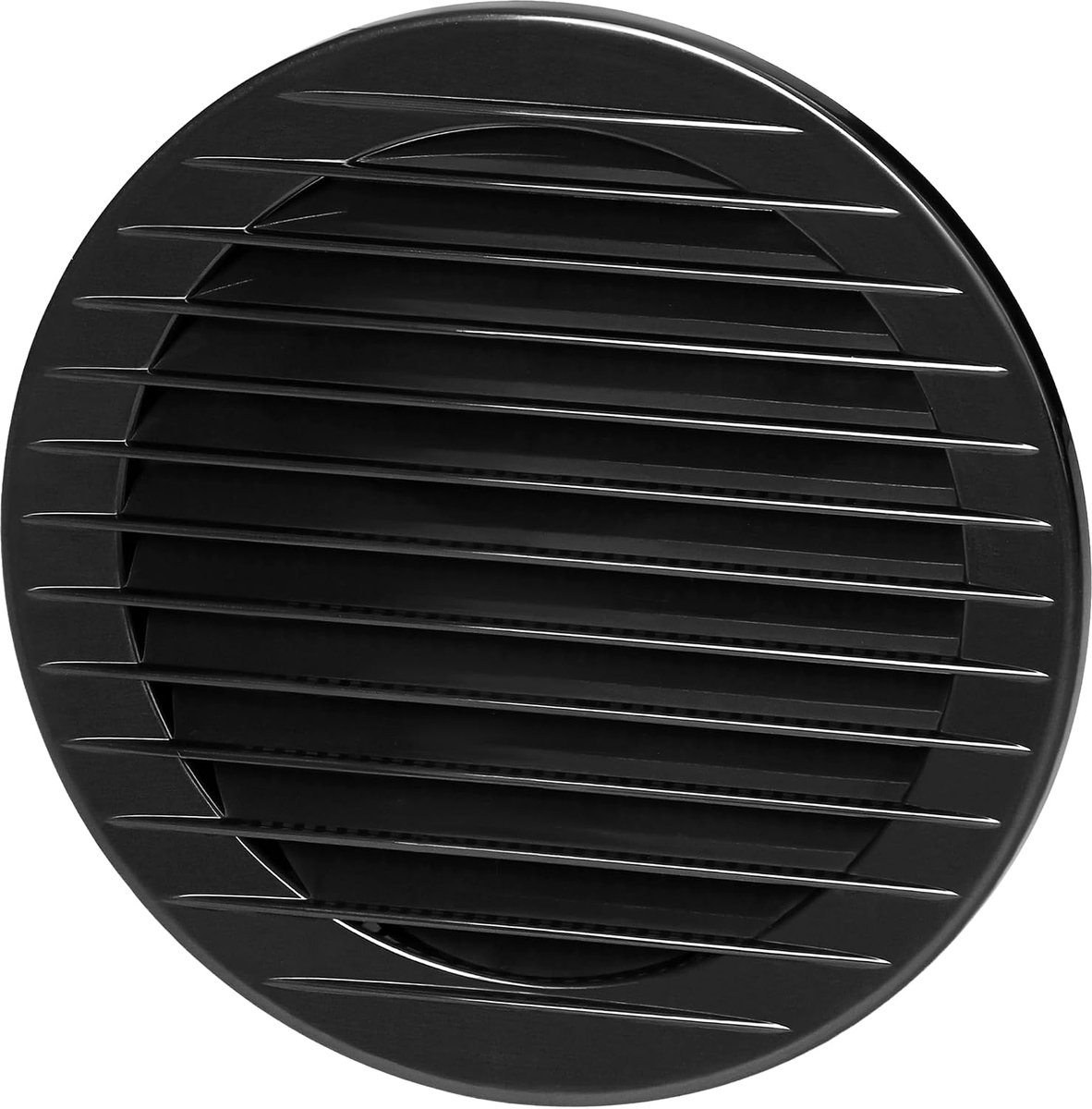 Rond Ventilatorrooster - Ventilatiekap Gaas - Luchtcirculatie Verbeteren - Insectenwerend Gaas - Diameter 100mm - Grafiet