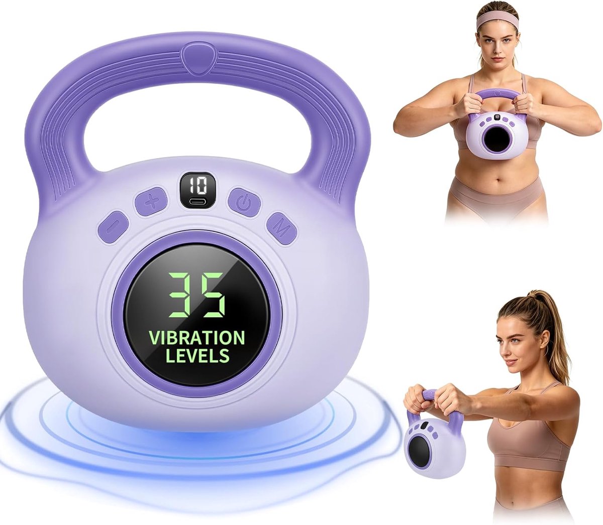 Kettlebell verstelbaar 9 in 1 - 35 niveaus - voor krachttraining - ideaal voor thuisworkouts - SnelShoppen
