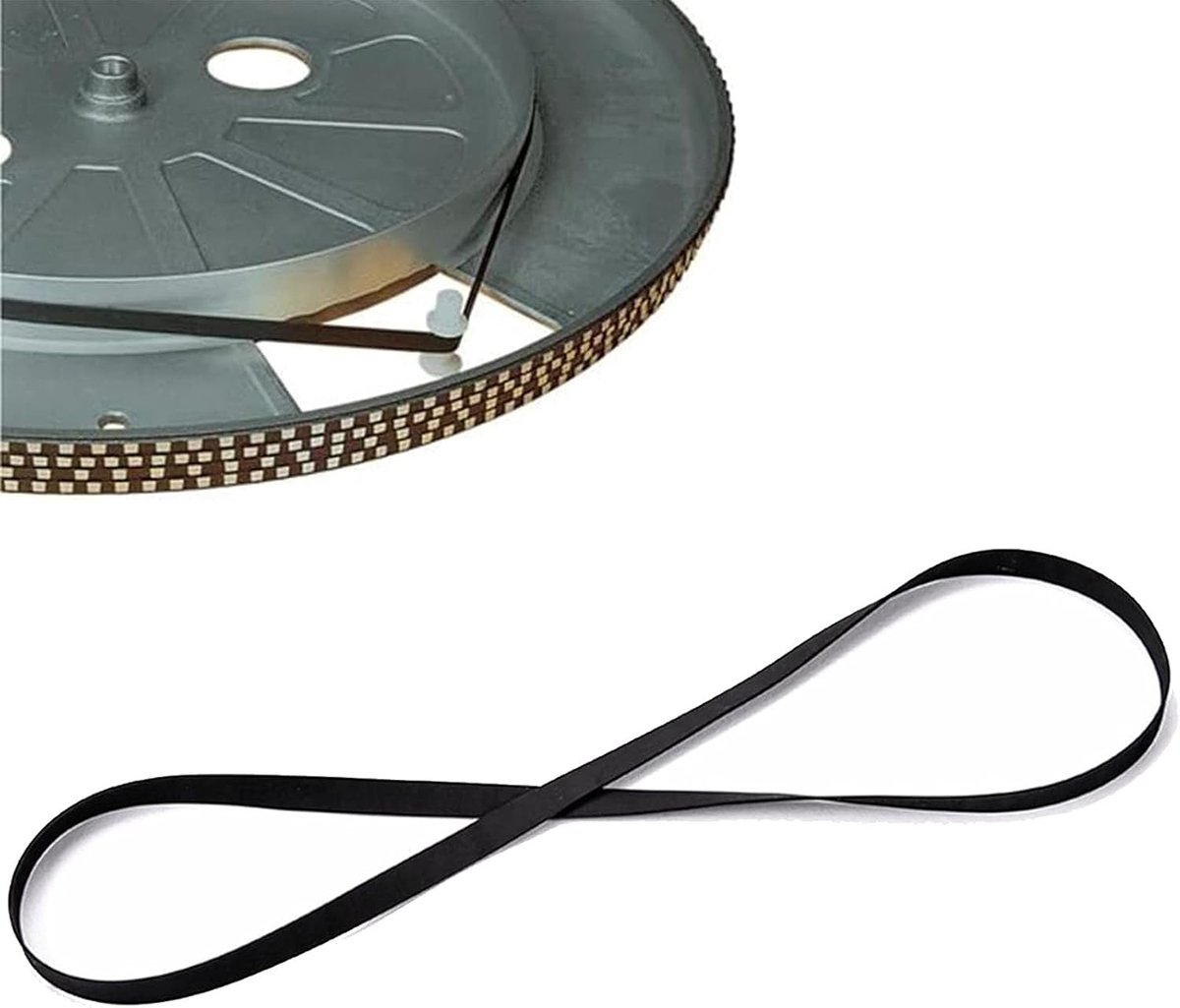 270 mm riem aandrijfriem, draaitafel elastiek, fonograaf reserveriem, riem voor platenspeler, riem platenspeler, recorder riemen onderdelen, platenspeler riem