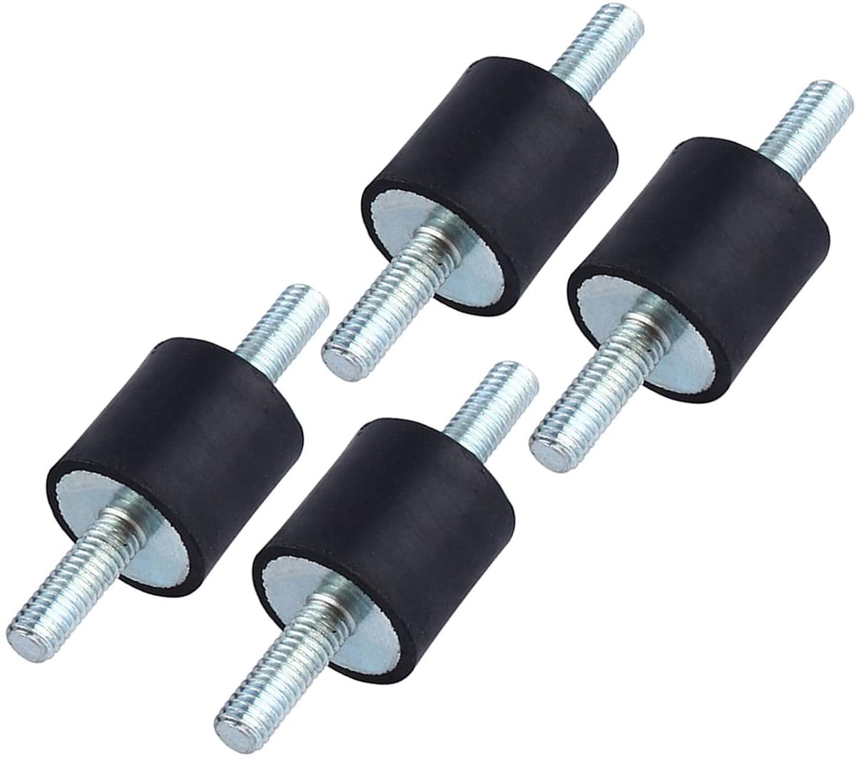 houder M6 rubberen buffer luchtcompressor pomp stil blok anti-vibratie rubber montage schokdemper voor benzinemotoren, waterpompen M6
