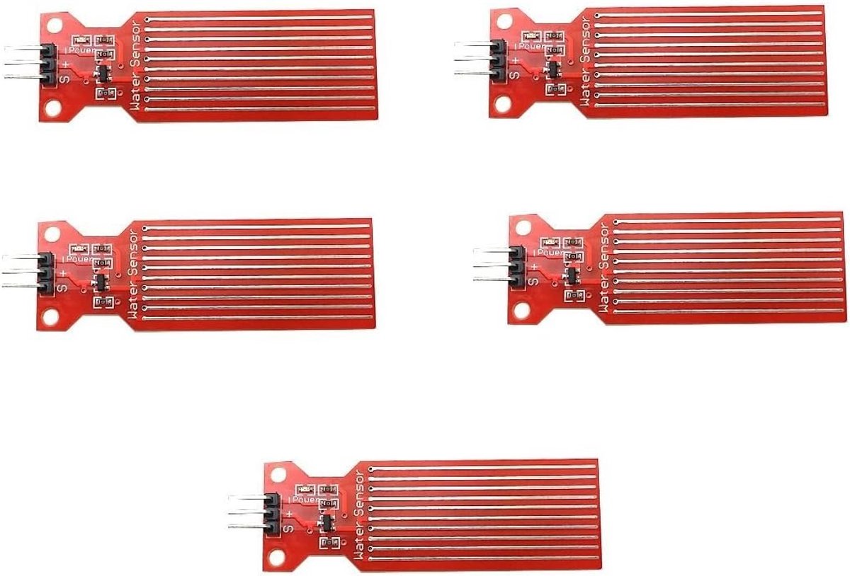 5 STKS Waterniveau Sensor Vloeibare Water Druppel Diepte Detectie Sensor voor Arduino