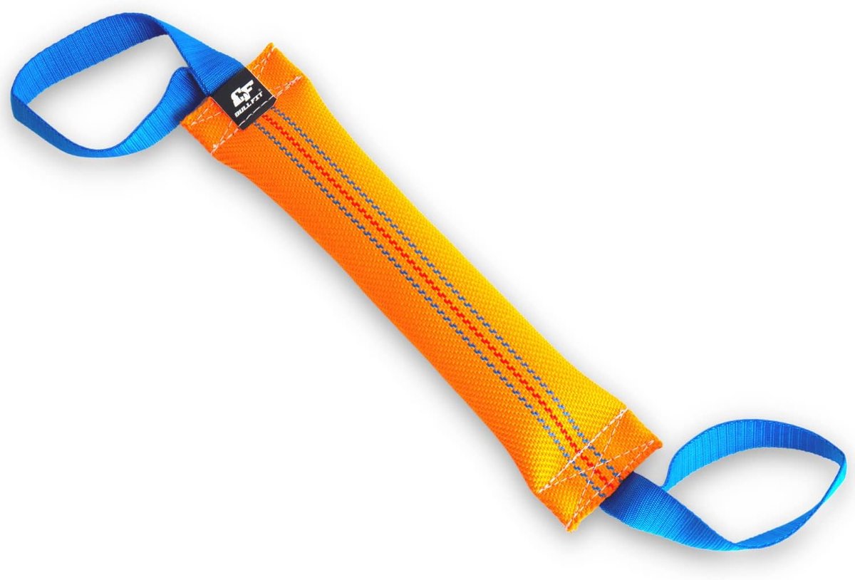 Bite wurst 30cm met 2 handvaten - brandweerslang - voor grote en kleine honden - perfect voor training - ShopVlot