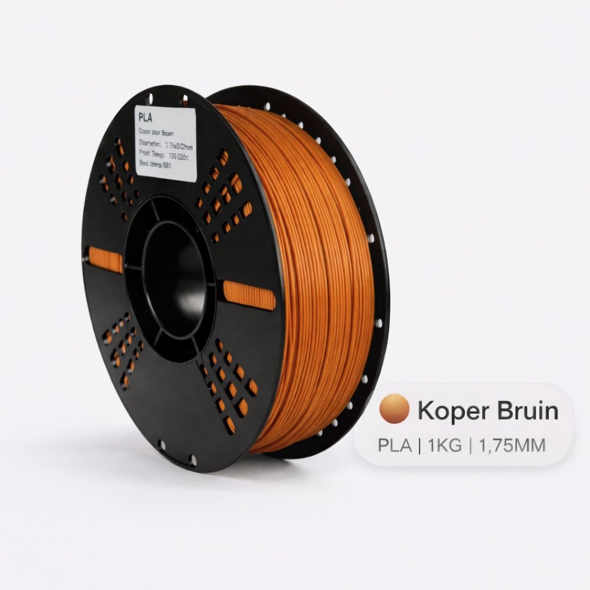 PLA+ Filament – Koper Bruin – 1.75mm – 1KG – Koppelprint