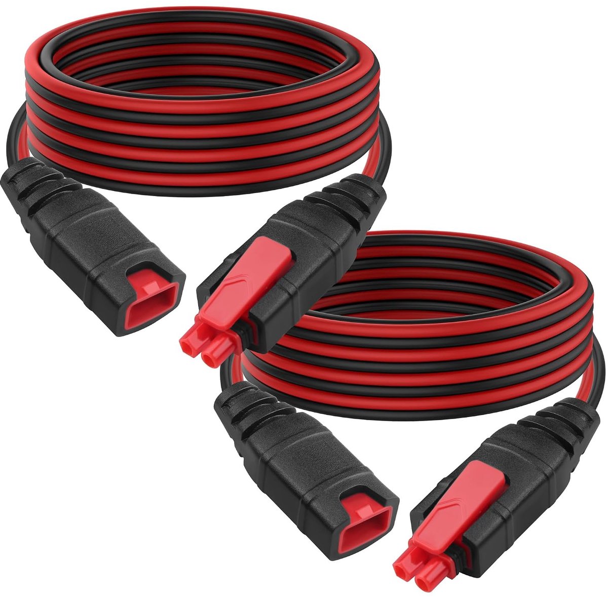 Verlengkabels voor batterijlader - X-Connect GC004 - 2 stuks - Compatibel met Genius en G-serie - ShopVlot