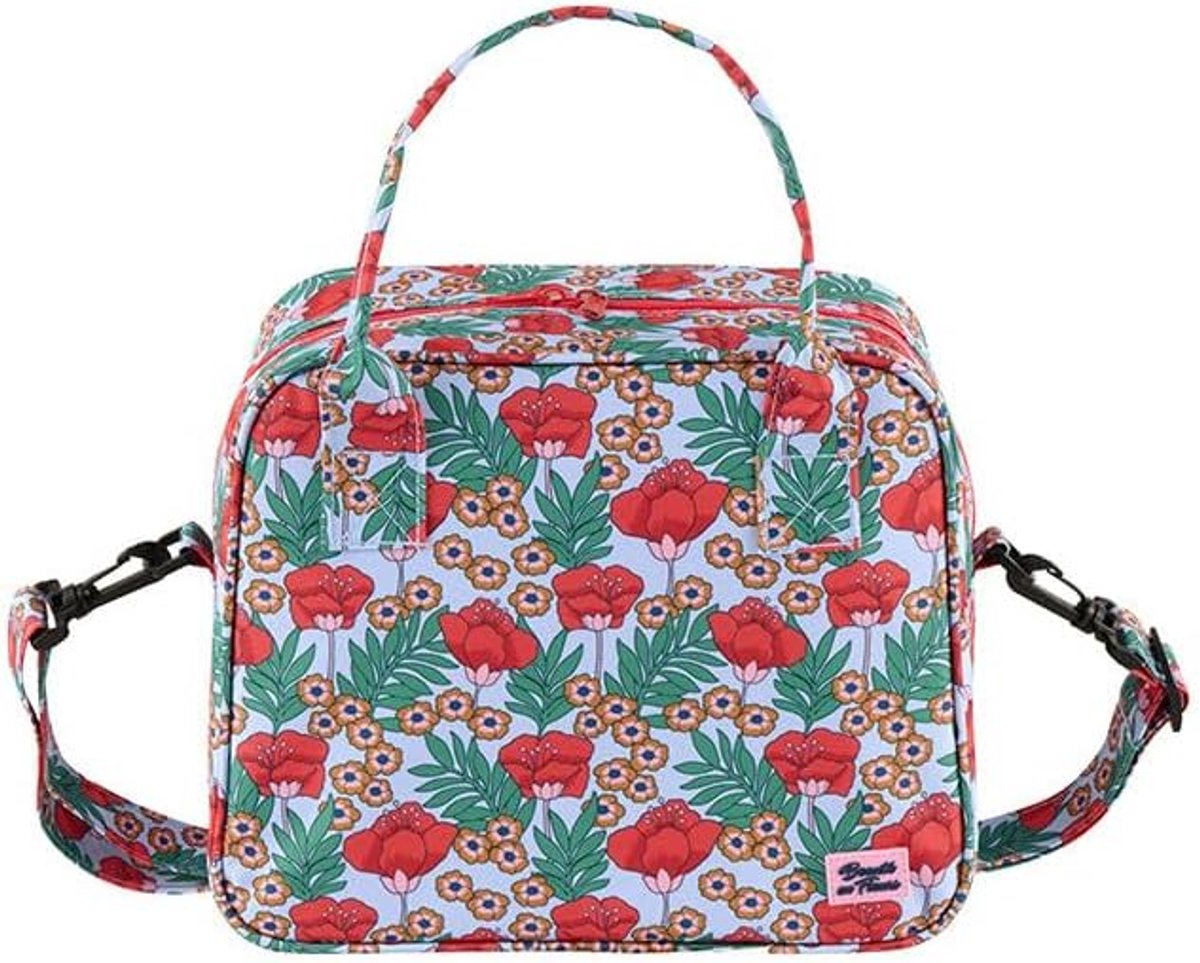Lunchtas Insulated - Model Japan - Met Schouderband - Ideaal Voor Werk Of School - ShopVlot