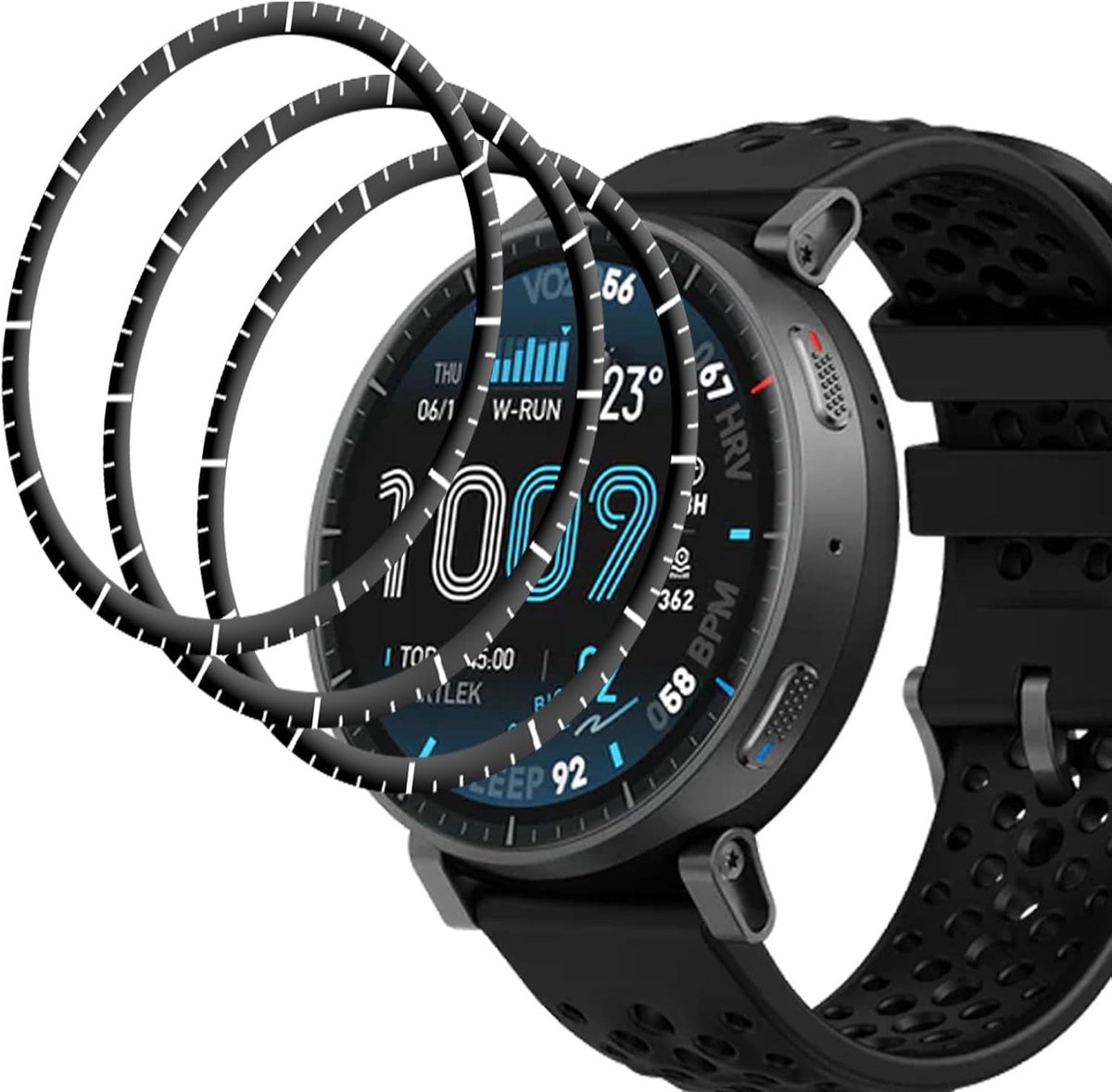 Beschermfolie voor pantserglas - Soft HD displaybeschermfolie - Anti-kras, waterdicht - Voor Amazfit Active Max - ShopVlot