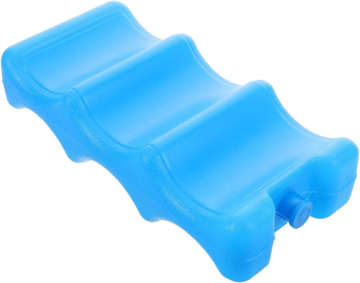 Herbruikbaar Koelelement - IJspakket - Lunch Koelen - Geen Water Nodig - 600 Ml - Hemelsblauw
