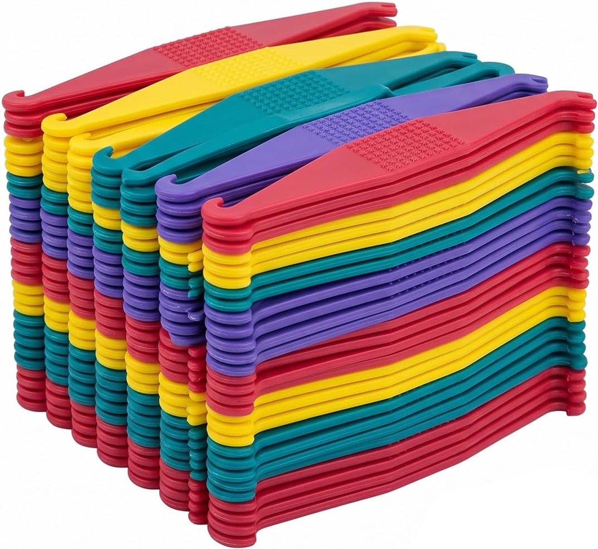 Tandsteunrubbers 100 stuks - orthodontische elastieken - betrouwbare vervanging - comfortabele tandcorrectie - ShopVlot