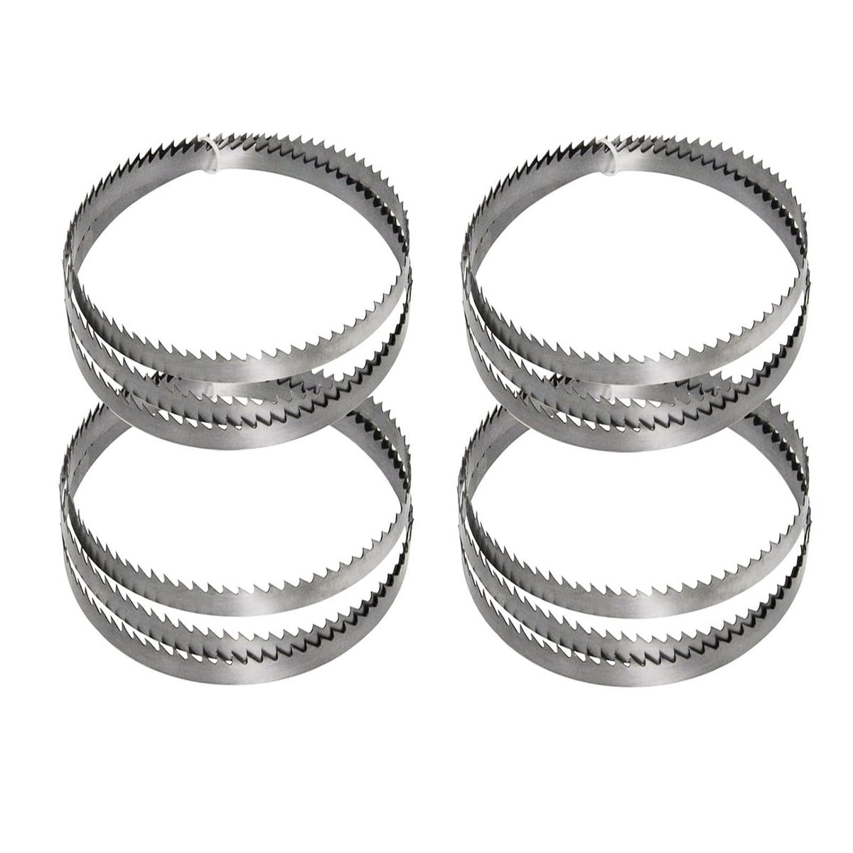 4 Blades Pack, SK5 Band Saw Blades, 1425mm x 6.35mm x 0.35mm x 14TPI, Wood Metal Plastic PVC Foam Cutting