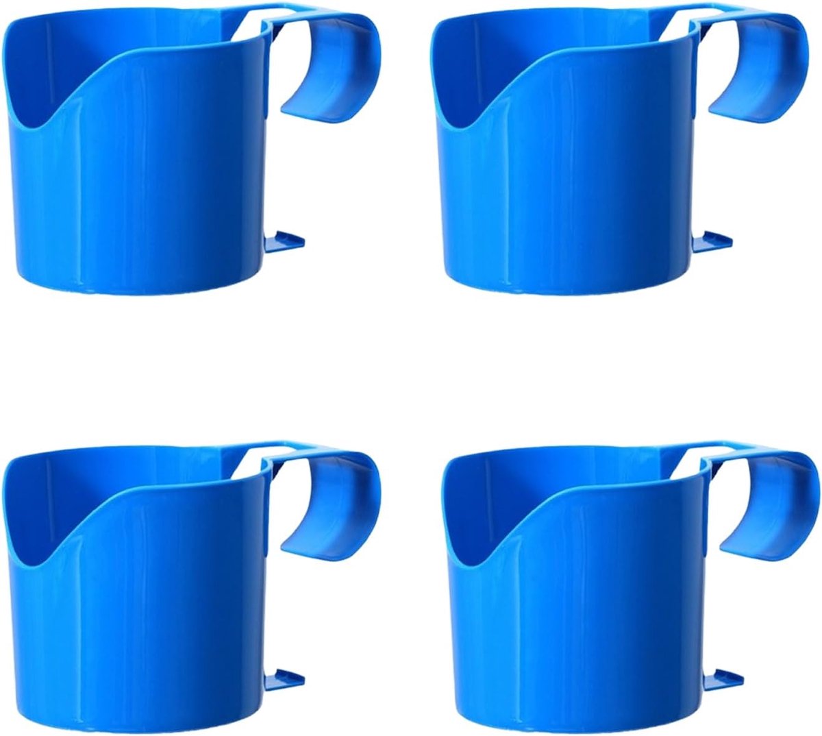 Plastic Pool Cup Holders Set van 4 - Multifunctionele drinkhouder - Makkelijk te hangen - ShopVlot