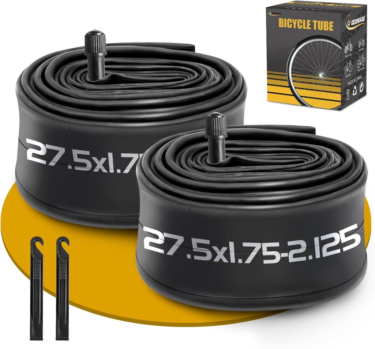 Fietskamer 26 x 4.0 - Butylrubber Binnenband - Lekbestendig - Perfect voor E-bike/Mountainbike - ShopVlot