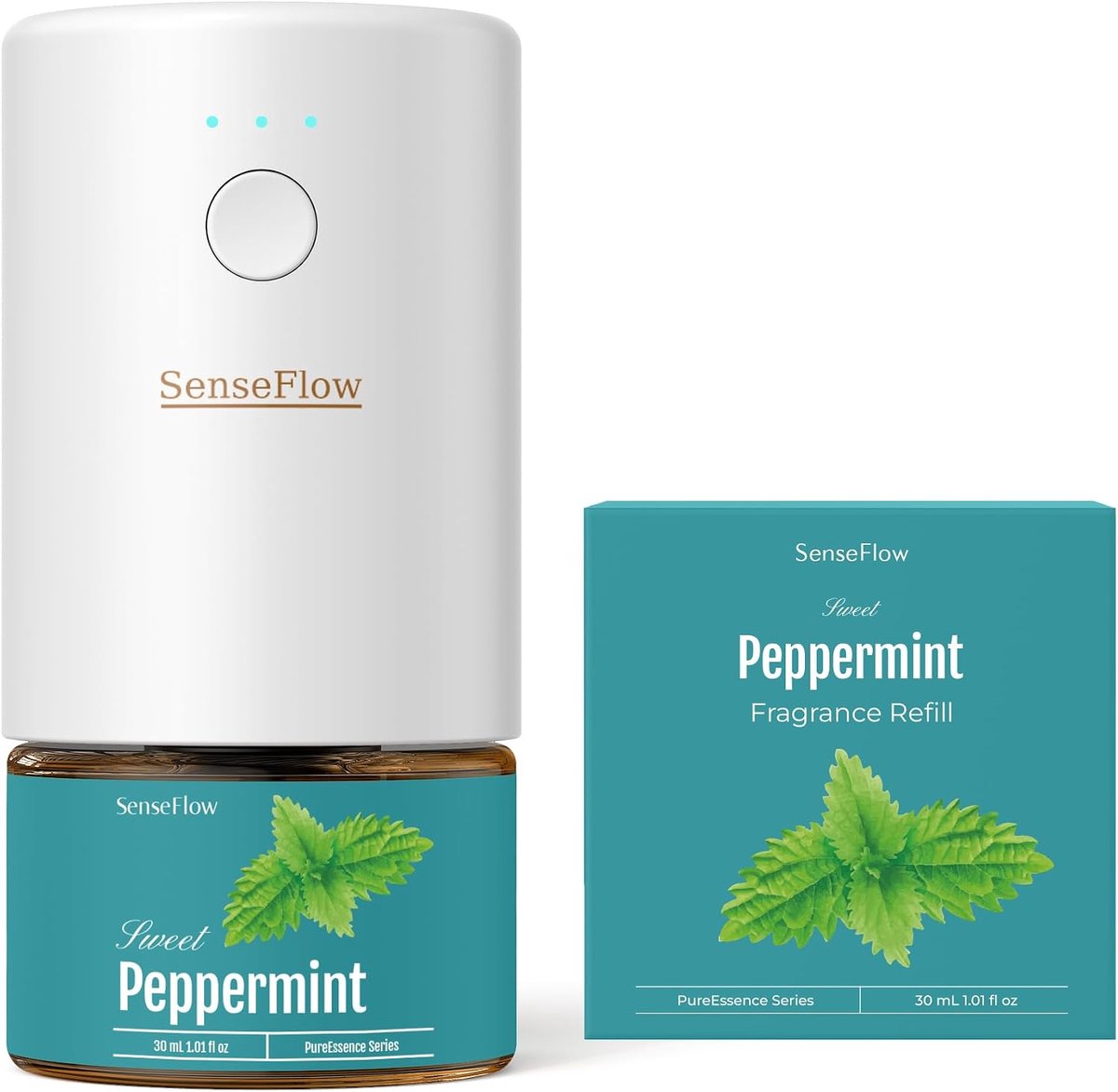 Aroma diffuser navulling - tot 160 uur premium geur - gember - huishoudelijk essentieel - ShopVlot