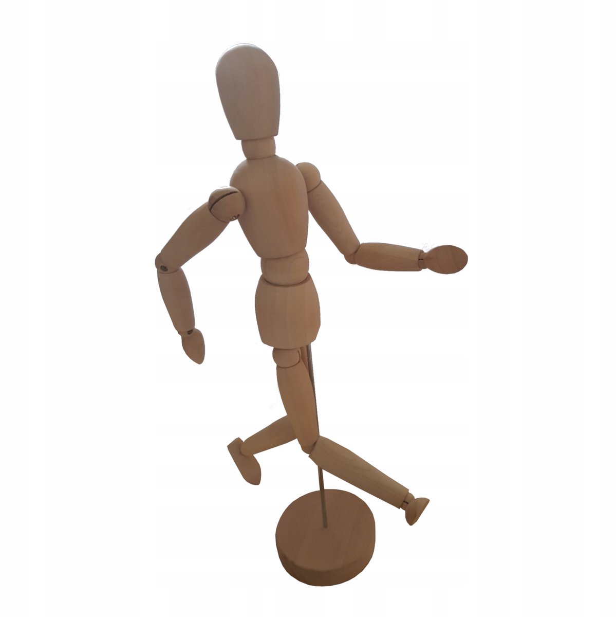 Houten Tekenmannequin voor Kunstenaars - Flexibel en Decoratief