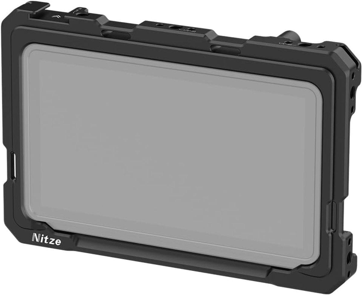Cage voor Atomos Shinobi II/Shinobi Go - Aluminium - Met NATO rail - Voor optimale bescherming - ShopVlot