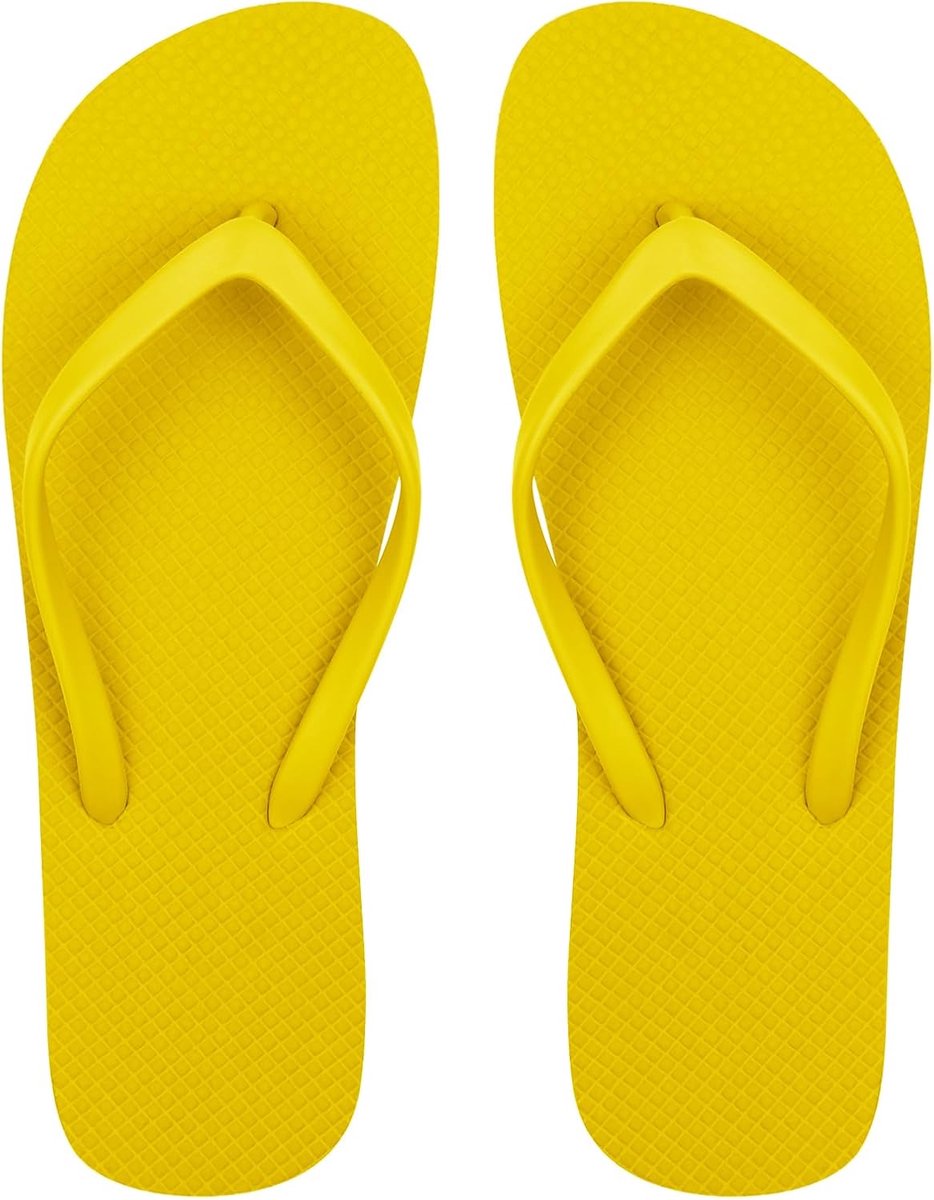 Tongs voor volwassenen - vierkant patroon - comfortabel - ideaal voor zwembad en strand - ShopVlot