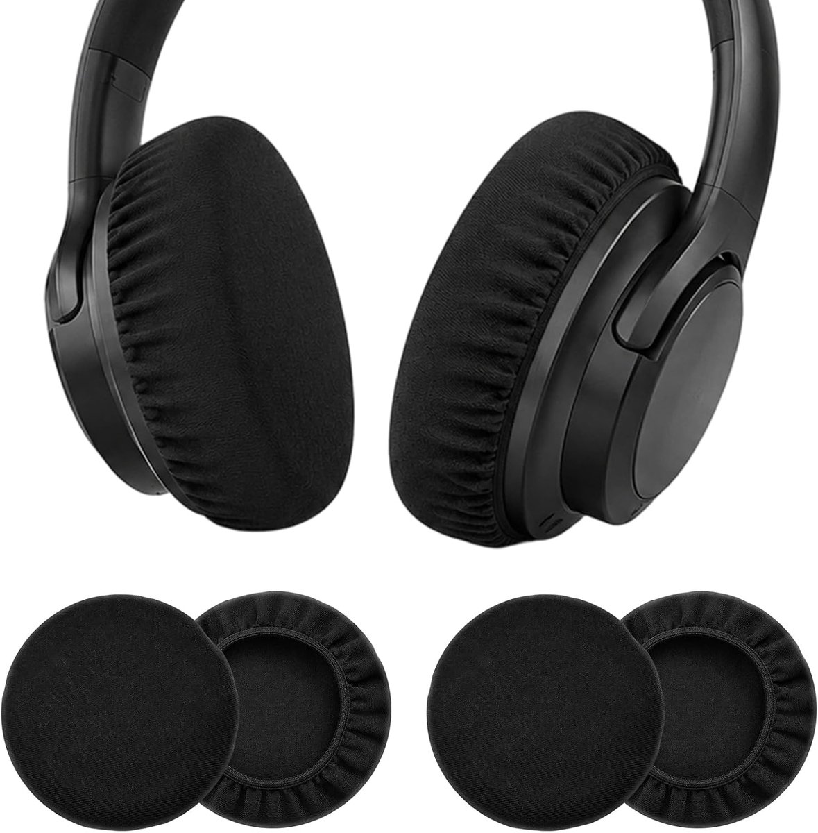 Oorkussens voor hoofdtelefoon 9-11 cm - rekbaar en wasbaar - zweetbescherming - comfortabel bij langdurig gebruik - ShopVlot