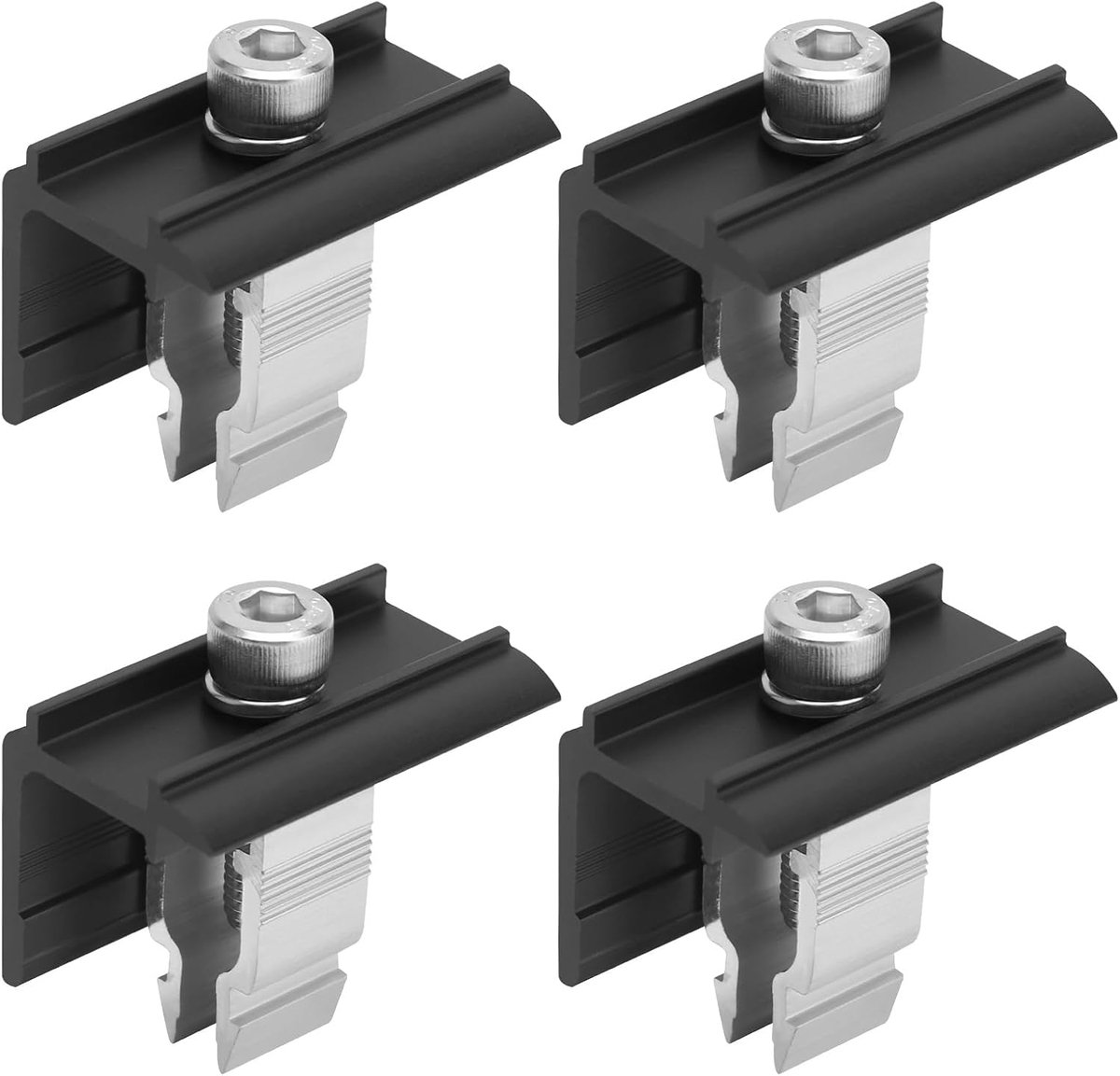Solar Panel Montagerails 4pcs - Aluminium Legering - Corrosiebestendig - ShopVlot