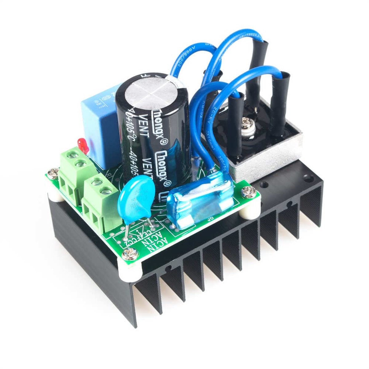 Rectifier Module 10A - 5-34V AC naar 7-50V DC - Multi Bescherming - Verbeterde stabiliteit - ShopVlot