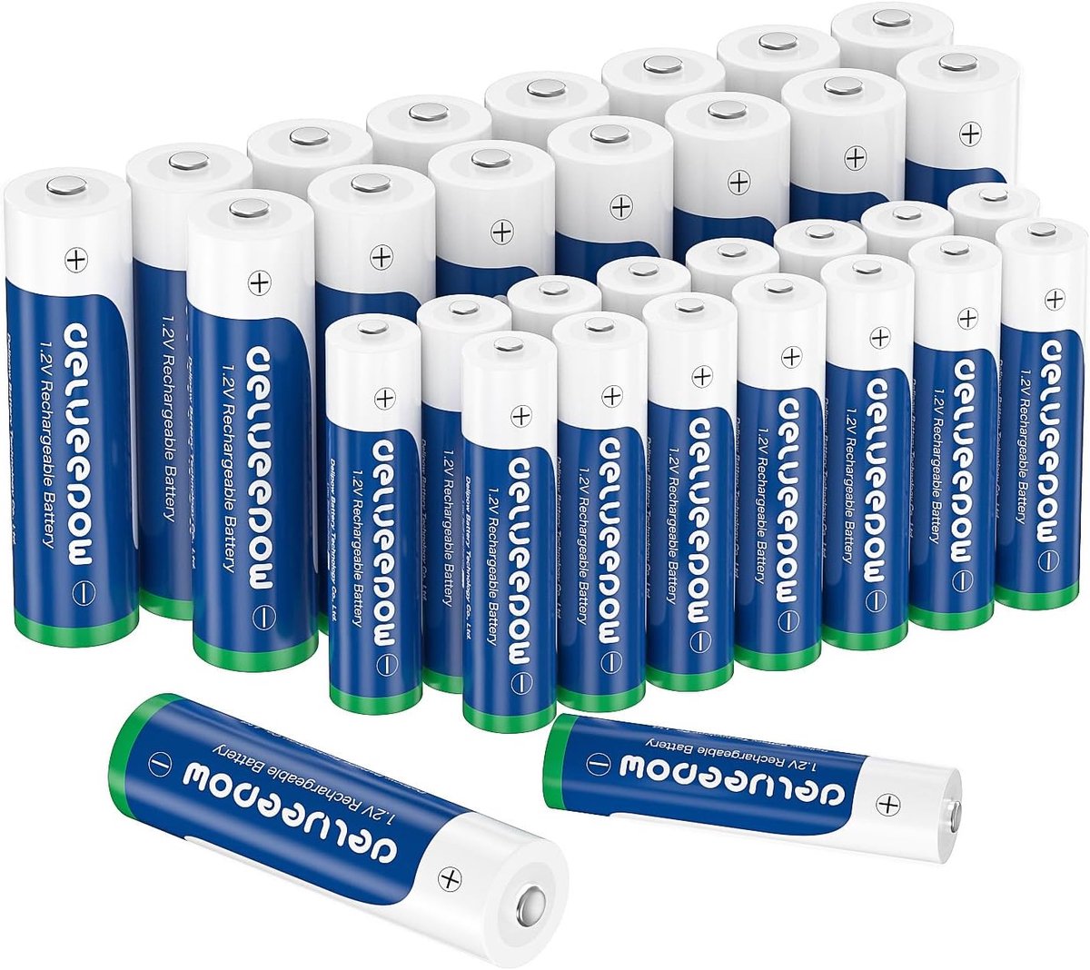 Oplaadbare batterijen AA 3300mAh - AAA 1100mAh - 16 stuks - Lange levensduur - Ideaal voor dagelijks gebruik - SnelShoppen