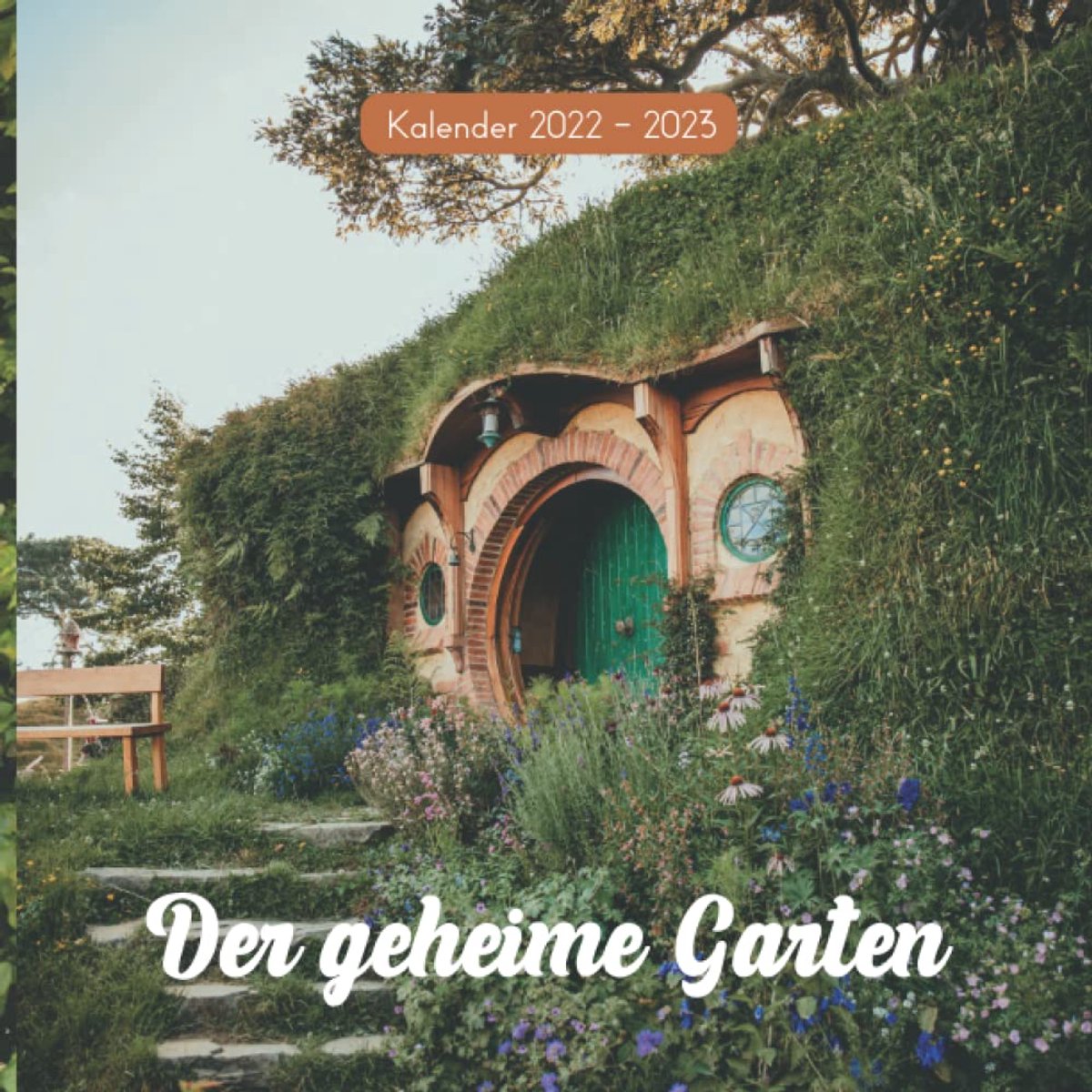 Wandkalender 2022 2023 - 8.5x8.5 inches - Mooi ontwerp - Perfect als cadeau voor vrienden en familie - SnelShoppen