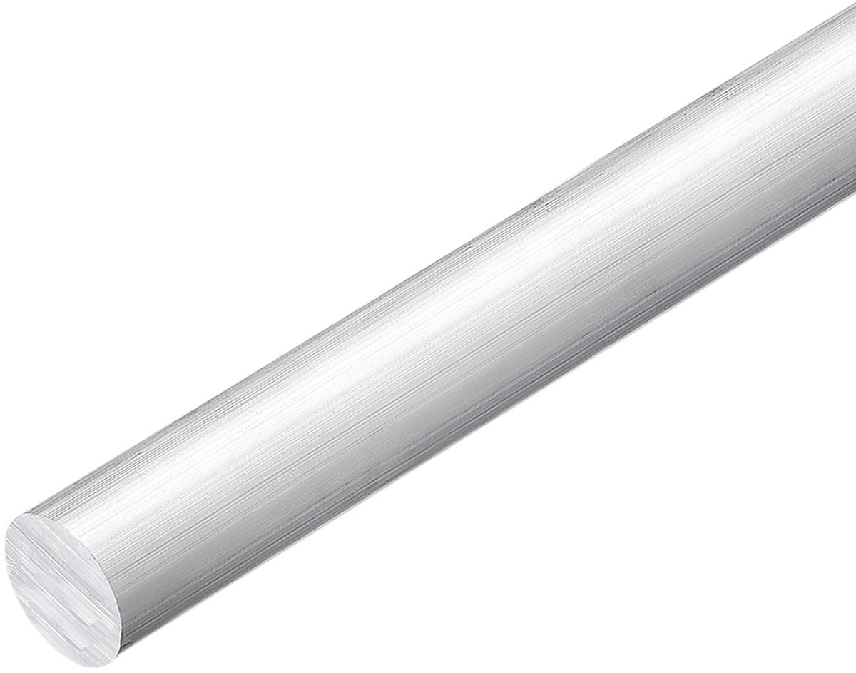 Ronde stang 19 mm - Aluminium 6063 - 305 mm lengte - Ideaal voor draaibank en knutselen - ShopVlot