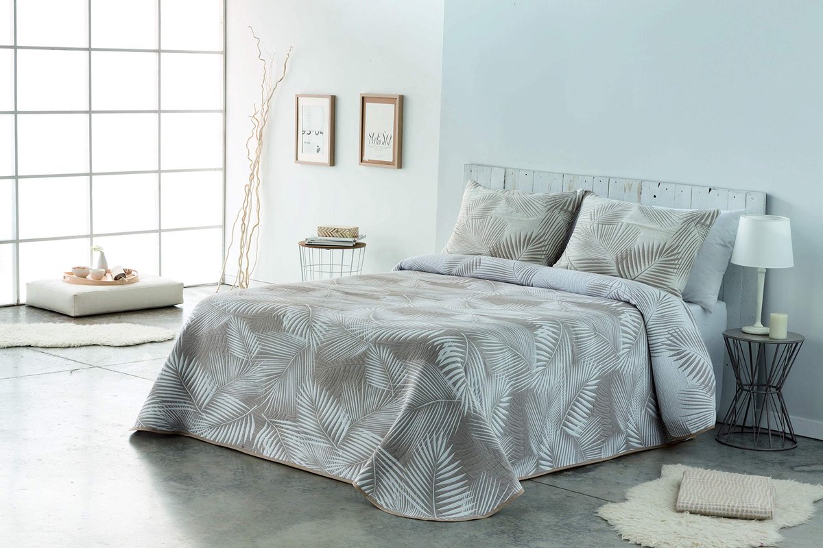 Bouti Sofia Quilt 90 cm - Dekbed 90 - Taupe - Luxe uitstraling voor eenpersoonsbed - ShopVlot