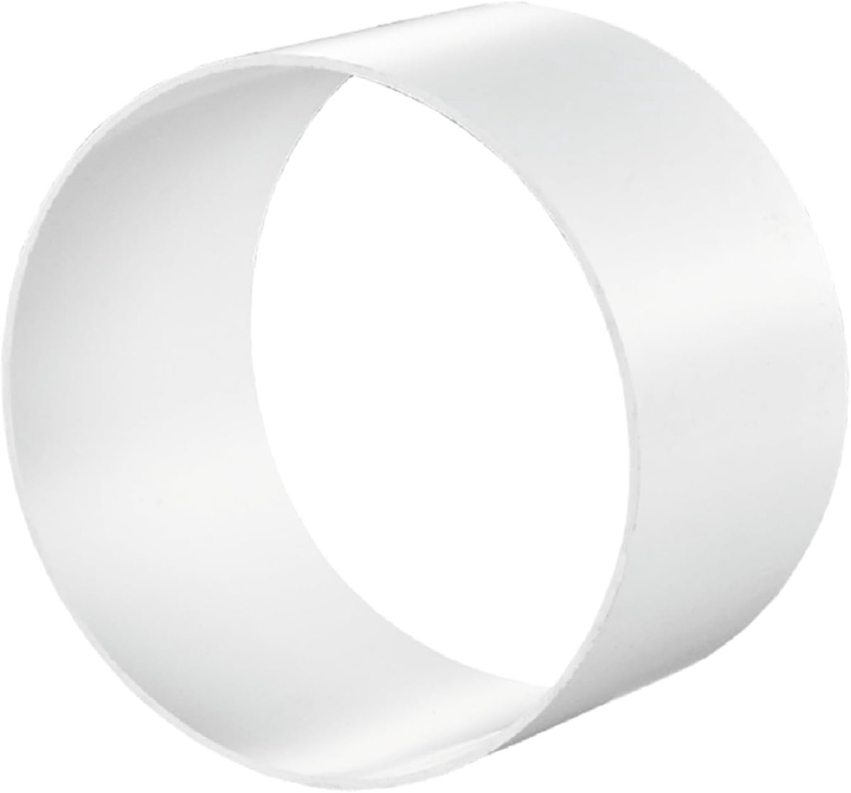 Pipe connector 150 mm - PVC - ronde verbinding - ideaal voor ventilatie - ShopVlot