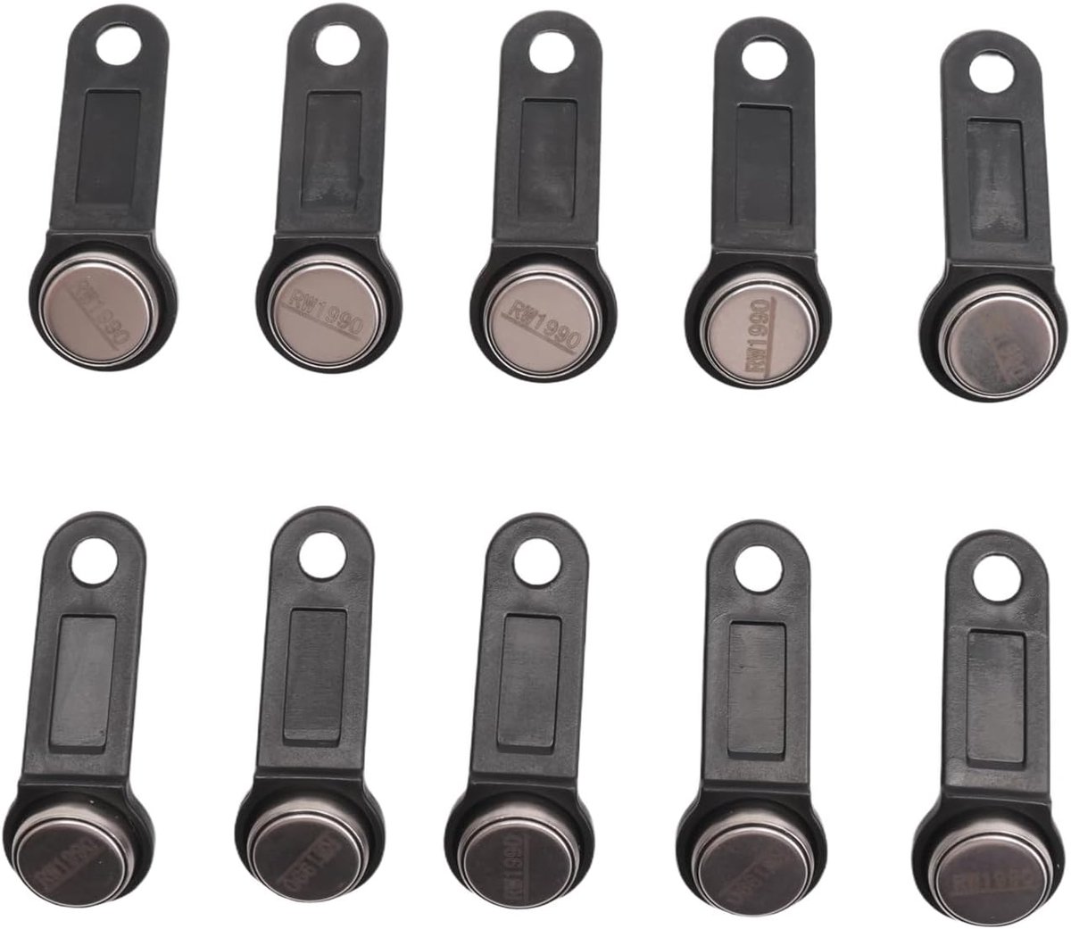 RFID geheugen sleutel - 10 stuks - herschrijfbaar - waterdicht en compact - ideaal voor toegangssystemen - ShopVlot