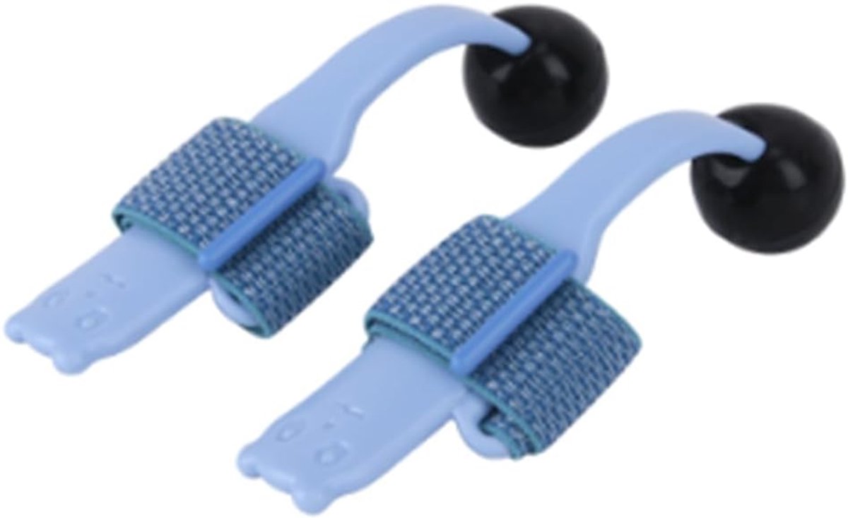Gebarencorrector voor piano - handcorrector met handpalmsteun - blauw - verbeter de handpositie - ShopVlot