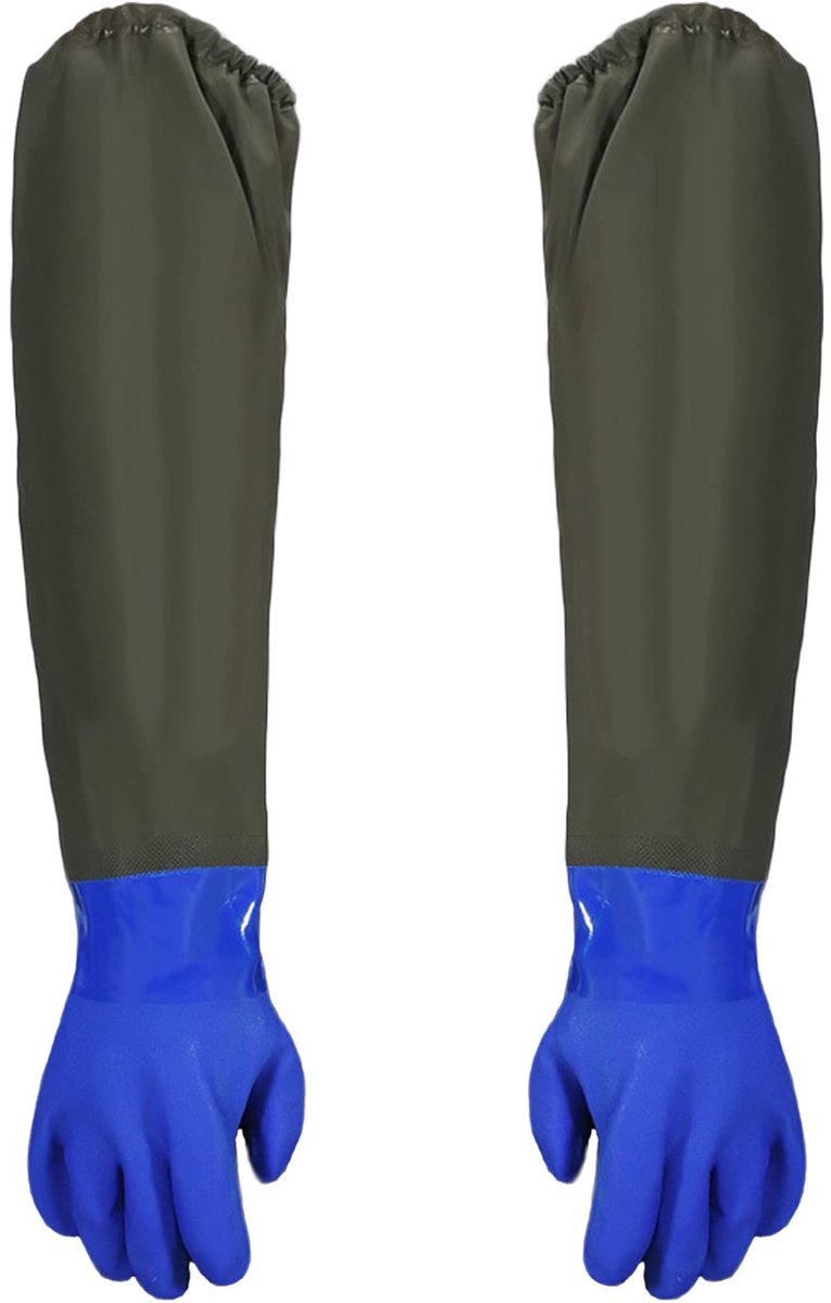 Pond handschoenen 70cm - extra lang - waterdicht - bescherming bij vijveronderhoud - ShopVlot