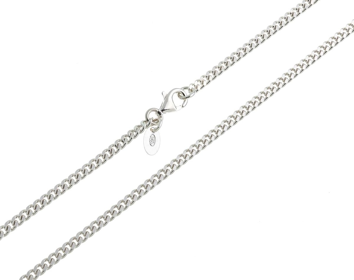 Kinderketting 2,7 mm breed - 925 zilver - lengte keuze 32-37 cm - stijlvol accessoire - ShopVlot