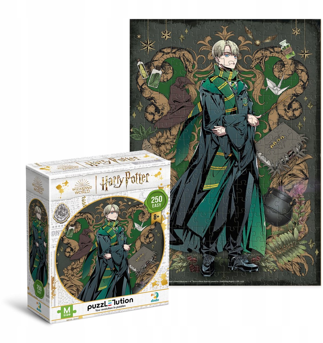 Merkloos Harry Potter Puzzel Draco 250 Stukken