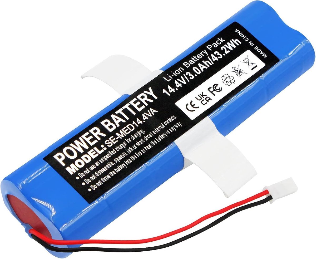 Stofzuigeraccu 3000mAh 14,4V - Li-ion - Veiligheidsbeveiliging - Verbeterde batterijduur - ShopVlot