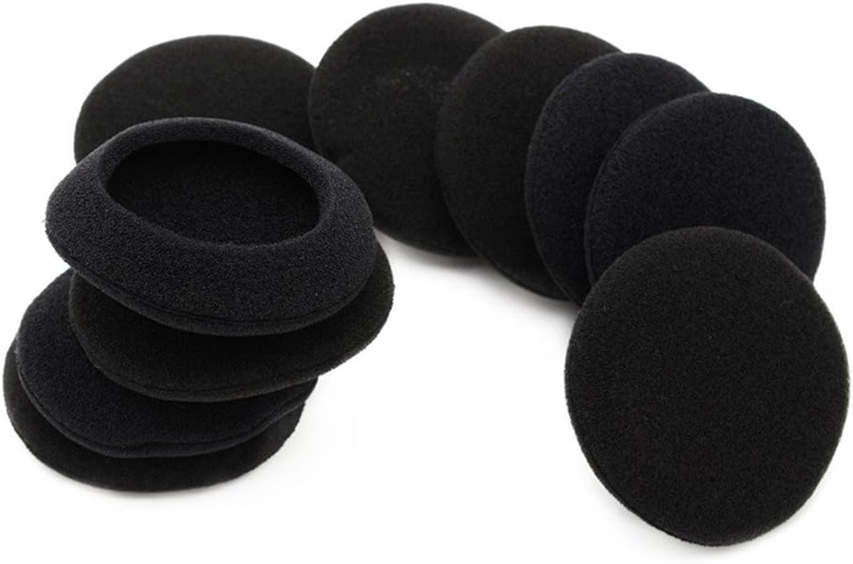 Earmuffs vervangende oorkussens - zachte foam - 5 paar - voor Sennheiser HD 30 TV, PX 20, PX 30, PX 40 - ShopVlot