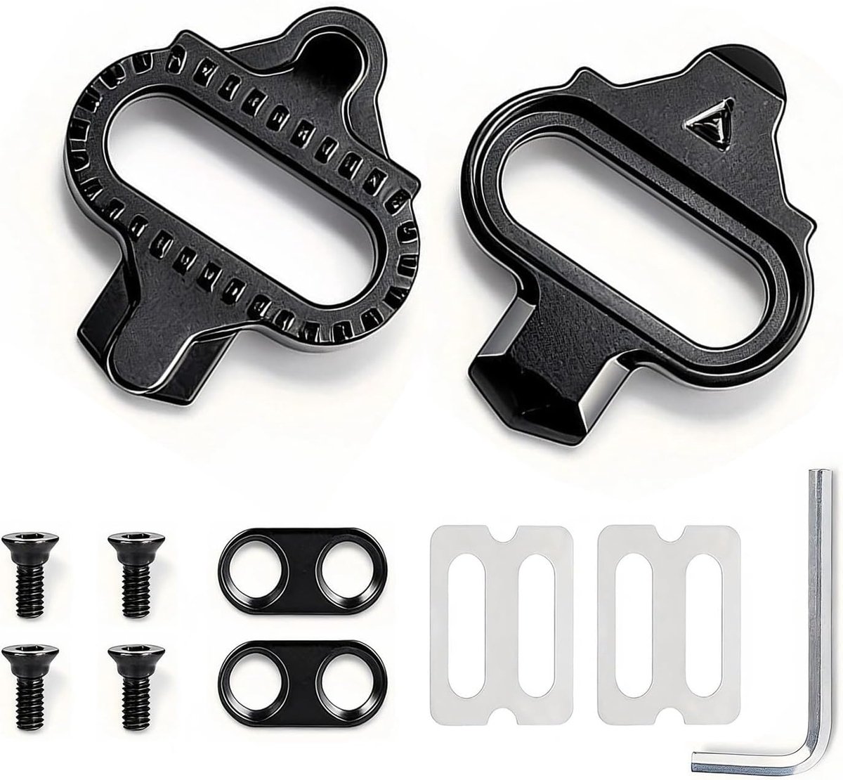 Fiets voetblokken - Heavy-duty schoenplaten - Compatibel met Shimano SPD - Ideaal voor MTB en racefiets - ShopVlot