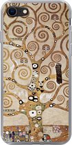 Geschikt voor iPhone SE 2020 hoesje - The tree of life - Gustav Klimt - Siliconen Telefoonhoesje