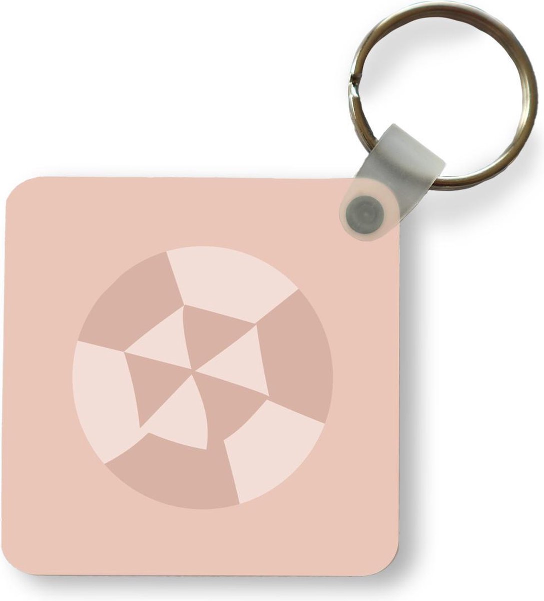 Sleutelhanger - Uitdeelcadeautjes - Zomer - Strandparasol - Pastel - Plastic