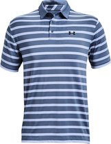 Under Armour Playoff Polo 2.0-Mineral Blauw/Wit maat: M