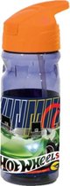 drinkbeker Canteen 500 ml blauw/oranje