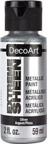 Acrylverf - Zilver - Metallic - Extreme Sheen - DecoArt - 59 ml