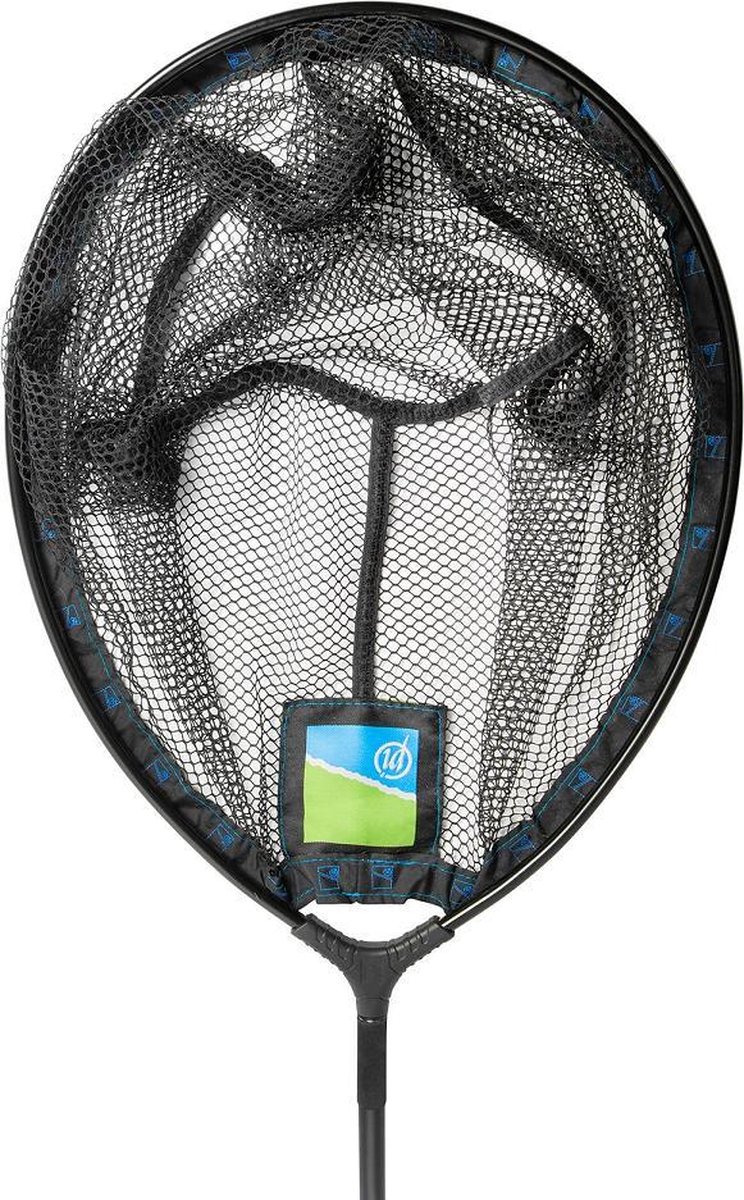 Preston Quick Dry Landing Net - 18inch - Schepnet - Zwart