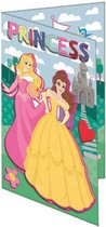 wenskaart Princess junior 20,5 x 14,5 cm papier