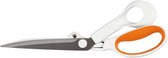stofschaar softgrip rechtshandig 24cm wit