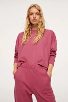 Mango Trui Katoenen Crop Sweatshirt 17023765 74 Dames Maat - XXS