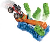 lanceerset Monster Trucks junior blauw 7-delig