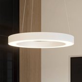 Arcchio - LED hanglamp - 1licht - aluminium, kunststof - H: 8 cm - wit - Inclusief lichtbron