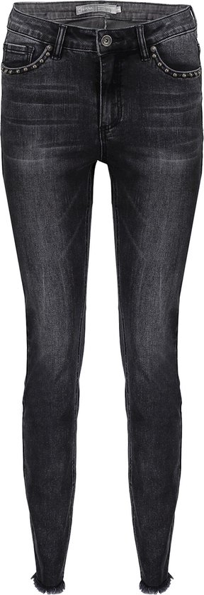 Aanmoediging beweging George Hanbury Geisha Jeans Slim Fit Jeans 11843 Black Denim Dames Maat - XL | bol.com