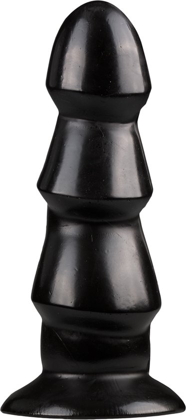 Dildo anal noir avec picots