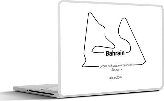 Laptop sticker - 10.1 inch - Formule 1 - Bahrein - Circuit