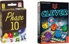 Afbeelding van het spelletje Spellenbundel - Kaartspel - 2 stuks - Phase 10 & Clever